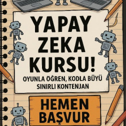 YAPAY ZEKA KURSU BAŞLIYOR!