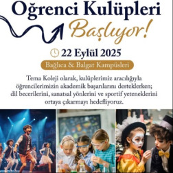 Öğrenci Kulüpleri Başlıyor