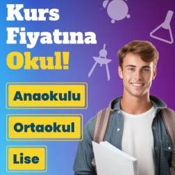 Kurs Fiyatına Okul!