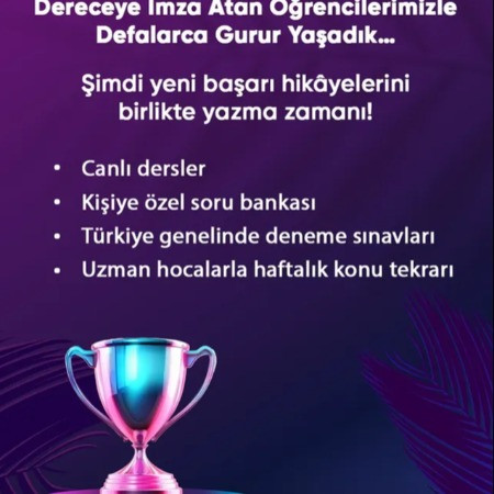 Dereceye İmza Atan Öğrencilerimizle Gurur Duyuyoruz 🏆
