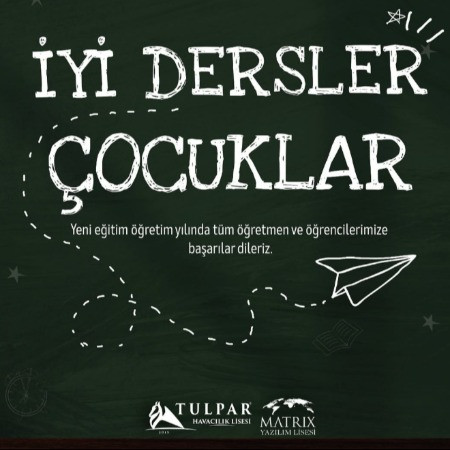 Yeni Eğitim-Öğretim Yılı Hepimize Hayırlı Olsun!