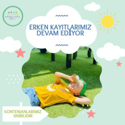 ERKEN KAYIT FIRSATI DUYURUSU