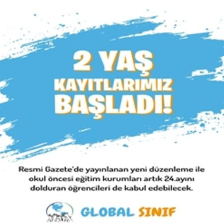 👶 2 Yaş Grubu Kayıtlarımız Başladı!
