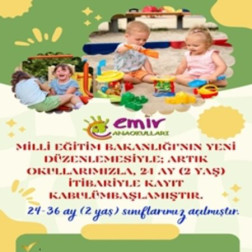 MEB Düzenlemesiyle 24 Aylık Minikler İçin Kayıtlar Başladı!