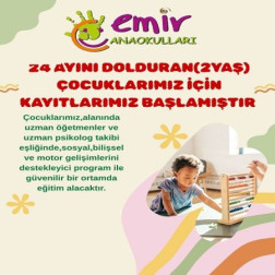 🧠👶 Uzman Kadromuzla 2 Yaş Grubu İçin Kayıtlar Başladı!