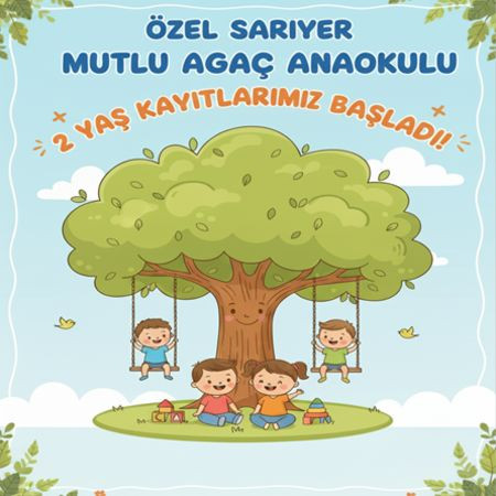 2 Yaş Grubu Kayıtlarımız Başladı!