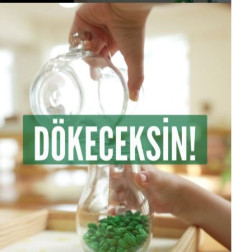 ✨ Montessori’de Aktarma Çalışması ✨