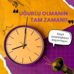Uğurlu Olmanın Tam Zamanı ⏰🎓
