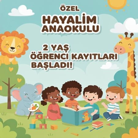 2 Yaş Grubu Kayıtlarımız Başladı!