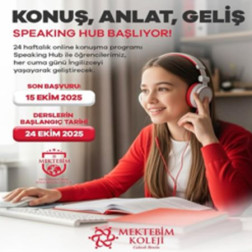 💬 Konuş, Anlat, Geliş: Speaking Hub Başlıyor!
