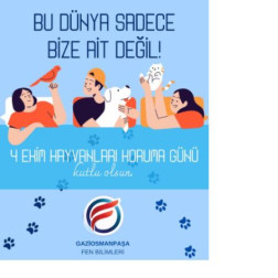 4 EKİM HAYVANLARI KORUMA GÜNÜ