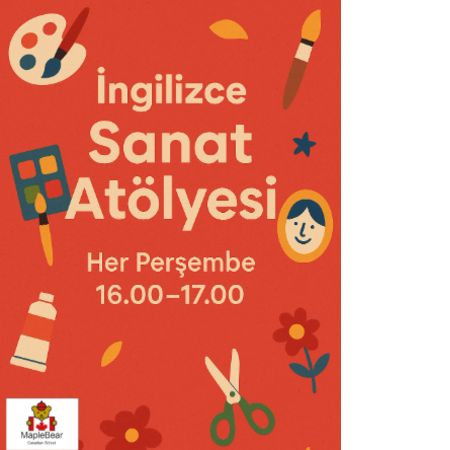 MAPLE BEAR ALKENT'TE YARATICILIKLA DOLU BİR SANAT YOLCULUĞUNA ÇIKIYORUZ! 🖌️✨