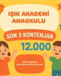 2020'li Miniklerimize Özel Fırsat!