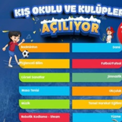 🏫 Kış Okulu ve Kulüpler Açılıyor!