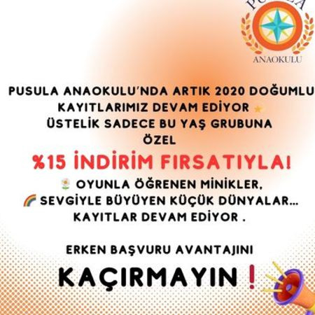 OKUL ÖNCESİ GRUBUMUZA ÖZEL