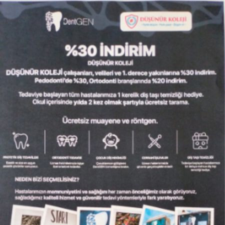 DentGEN İLE DİŞ SAĞLIĞINIZA DESTEK VERİYORUZ.