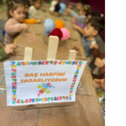 BAŞ HARFİMİ TASARLIYORUM