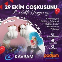 BATIKENT KAVRAM KOLEJİ CUMHURİYET COŞKUSU PODIUM AVM'DE...