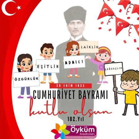 Cumhuriyet Coşkusunu Minik Kalplerle Yaşadık! ❤️🤍