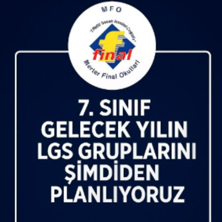 7. Sınıf İçin Yeni Dönem Öğrenci Kabul Duyurusu