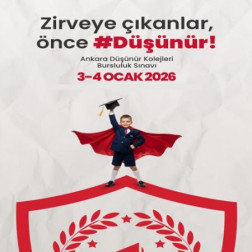 Ankara Düşünür Kolejleri Bursluluk Sınavı