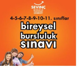 Sevinç Koleji Bireysel Bursluluk Sınavı