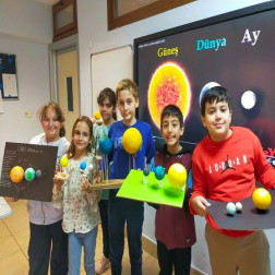 GÜNEŞ, DÜNYA VE AY MODELLEME