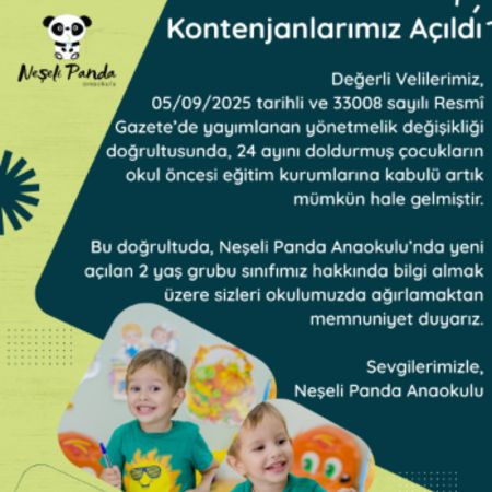 24 AYINI DOLDURMUŞ ÖĞRENCİLERİMİZİN KAYIT DÖNEMİ BAŞLAMIŞTIR