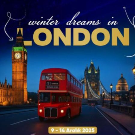 Winter Dreams in London Girne Koleji Öğrencileri Londra Yolunda