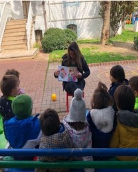 Özel Yeşilköy Okulları Anaokulu'nda Açık Havada Ders