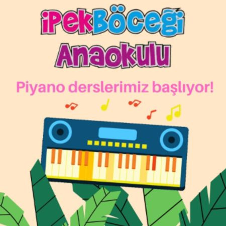 Piyano derslerimiz başlıyor!