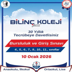 2026 Bursluluk Sınavı Başvurularımız Başladı!