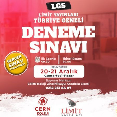 Türkiye Geneli LGS Deneme Sınavı