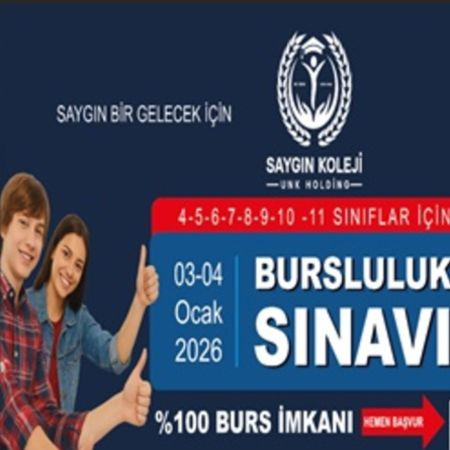 🎓 Saygın Bir Gelecek İçin Bursluluk Sınavı Başvuruları Açıldı!