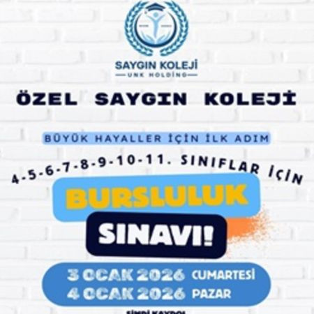 🌟 Büyük Hayaller İçin İlk Adım: Saygın Koleji Bursluluk Sınavı
