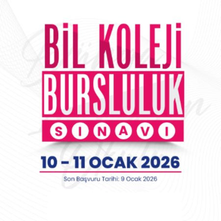 BİL Koleji 2026 Bursluluk Sınavı Başvuruları Başladı!