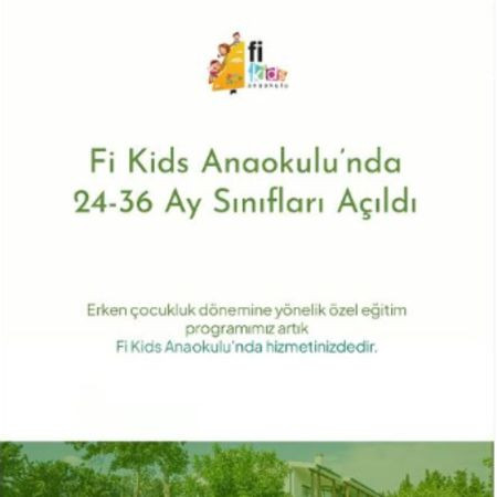 Fi Kids Anaokulu’nda 24–36 Ay Sınıflarımız Açıldı!