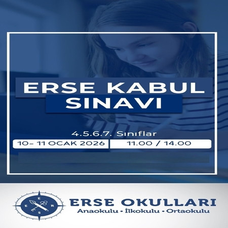 Erse Okulları Kabul Sınavı Başvuruları Başladı
