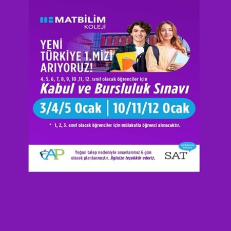 Matbilim Koleji’nde Yeni Türkiye Birincileri Yetişiyor!