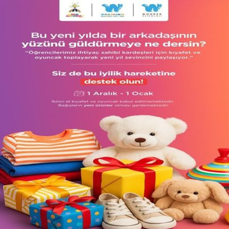 Minik Kalpler İçin Yeni Yıl Dayanışması Başlıyor