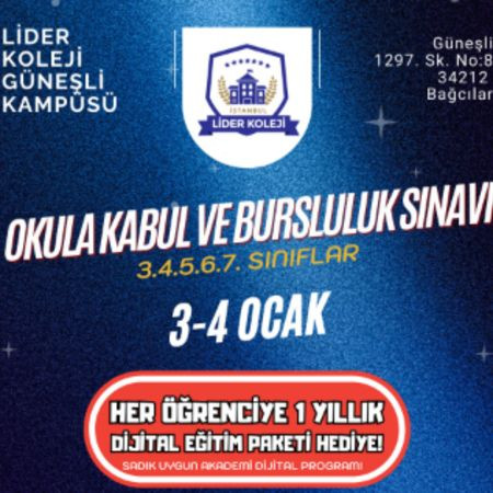 Bursluluk Sınavı Başvuruları