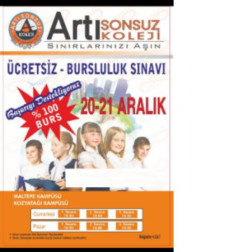 🎓 Arti Sonsuz Koleji Bursluluk Sınavı – 20–21 Aralık