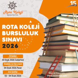 Rota Koleji Bursluluk Sınavı (RBS) Başvuruları Başladı