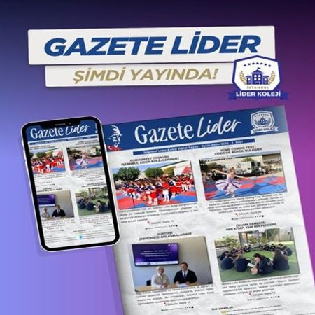📰 Gazete Lider’in ilk sayısı yayında!