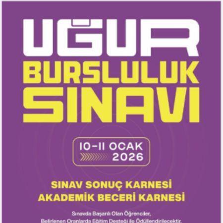 Uğur Bursluluk Sınavı 2026 Başvuruları Başladı!