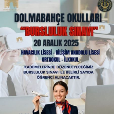 Dolmabahçe Okulları Bursluluk Sınavı – 20 Aralık 2025