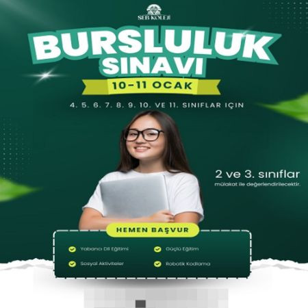 Bursluluk Sınav Başvurularımız Başladı!