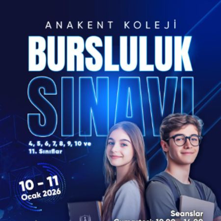 Anakent Koleji Bursluluk Sınavı Başlıyor!