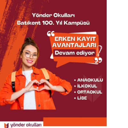 Yönder Okulları’nda Erken Kayıt Avantajlarını Kaçırmayın!