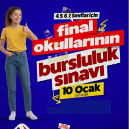 Final Okulları Bursluluk Sınavı Başvuruları Başladı!